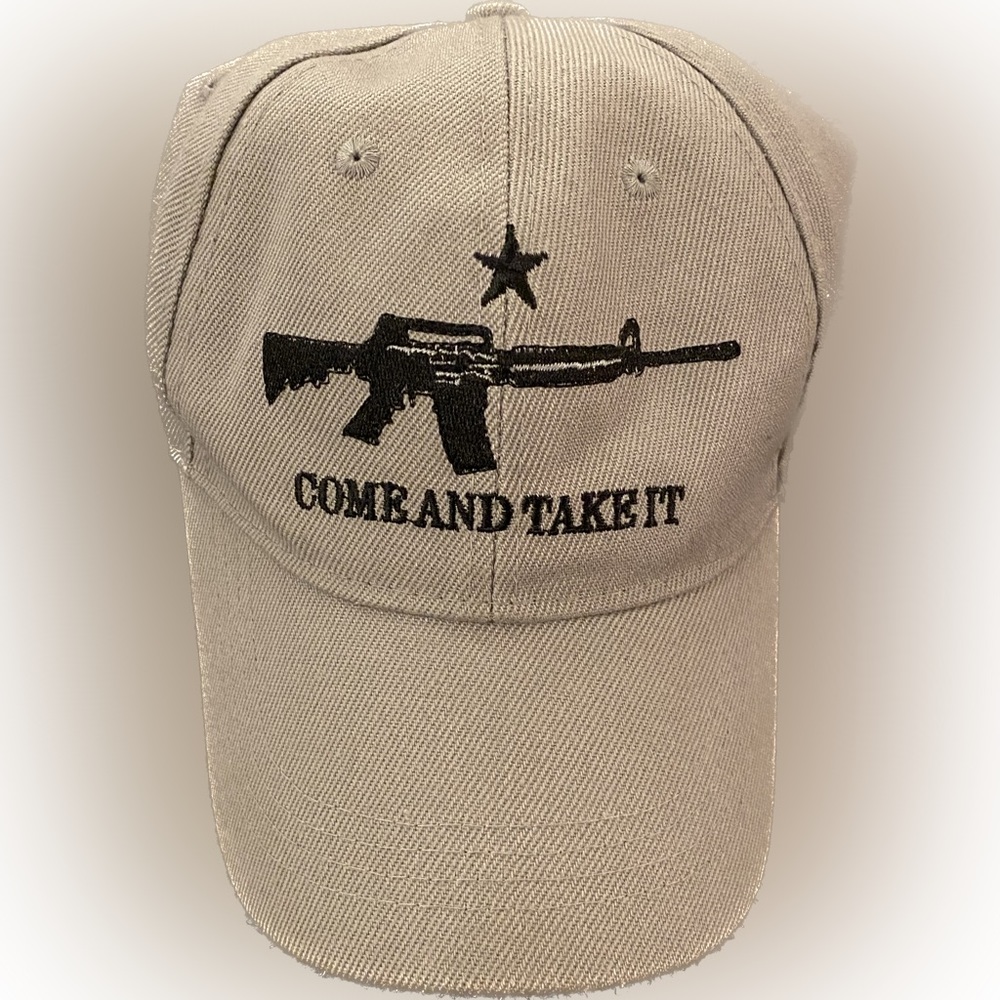 KYS Come and Take it USA Gray adjustable strap hat